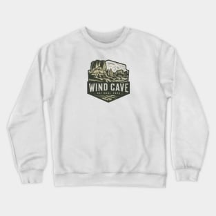 Wind Cave National Park Crewneck Sweatshirt